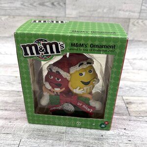 Brand New Dept 56 M&M 2007 Naughty or Nice Ornament